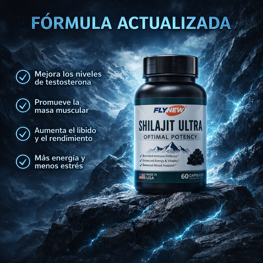 Shilajit ENERGYMAX 60 cápsulas – Llevate dos unidades y pagá mucho más barato!