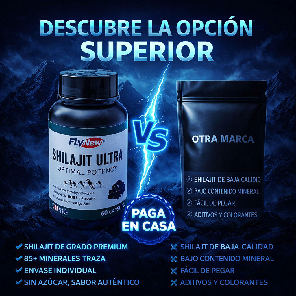 Shilajit ENERGYMAX 60 cápsulas – Llevate dos unidades y pagá mucho más barato!